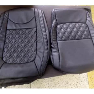Hyundai Exter 2023 Onwards PU Leatherette Seat Cover - Black - Image 2