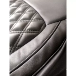 Hyundai Exter 2023 Onwards PU Leatherette Seat Cover - Black - Image 5